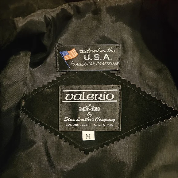 Black Fringe Leather Jacket - Picture 3 of 5